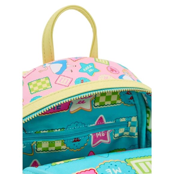 Disney Loungefly Alice In Wonderland Cookies Mini Backpack - Picture 4 of 4